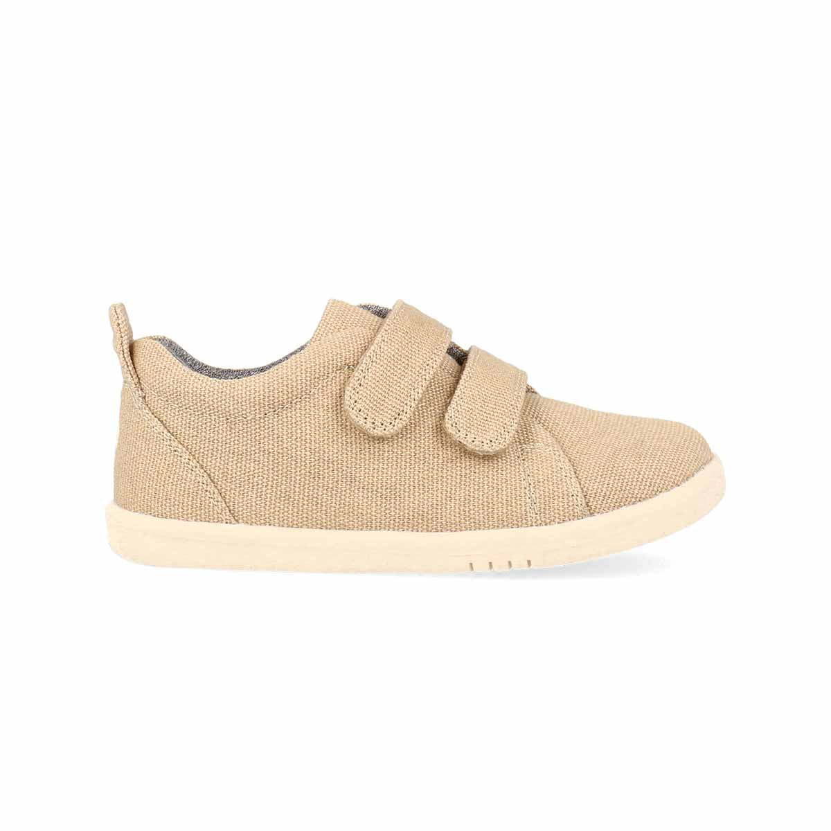 Kid Plus Grass Court Canvas Oat Milk