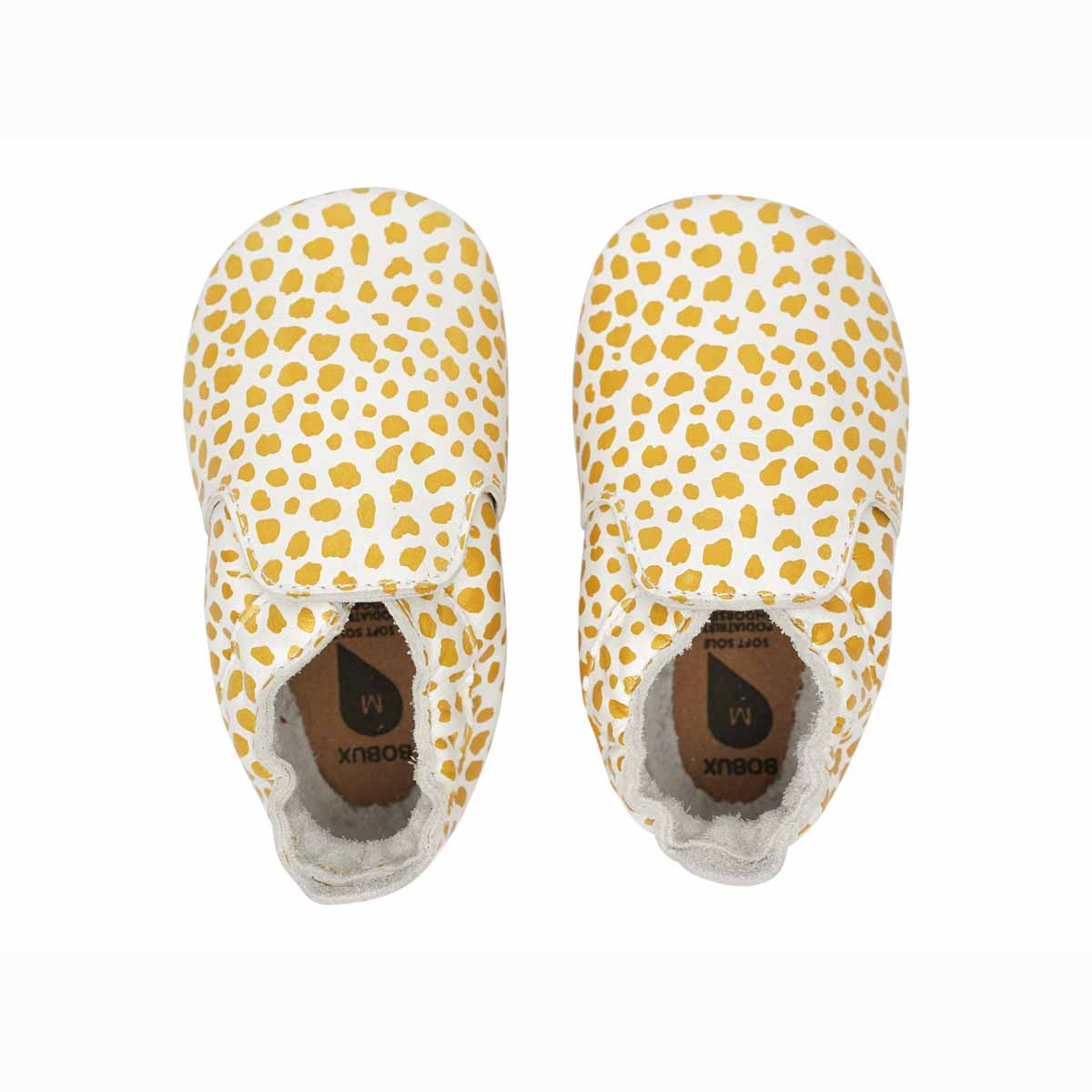Soft Sole Dalmatian Print Gold